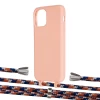 Чехол Upex Alter Eyelets for iPhone 11 Pro Tangerine with Aide Orange Azure and Casquette Silver (UP111212)