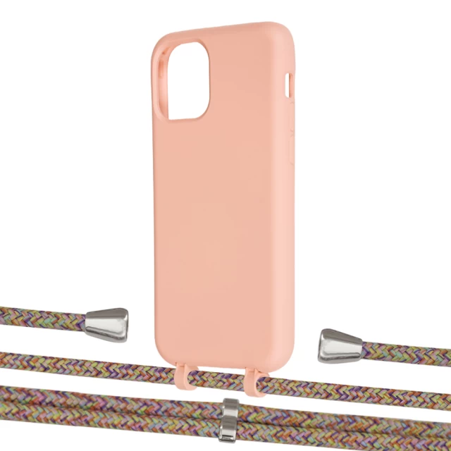 Чехол Upex Alter Eyelets for iPhone 11 Pro Tangerine with Aide Confondre and Casquette Silver (UP111219)