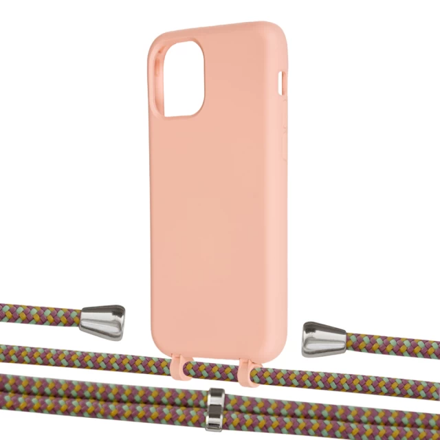 Чохол Upex Alter Eyelets for iPhone 11 Pro Tangerine with Aide Couleur Vintage and Casquette Silver (UP111220)