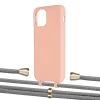 Чехол Upex Alter Eyelets for iPhone 11 Pro Tangerine with Aide Gray and Casquette Gold (UP111234)