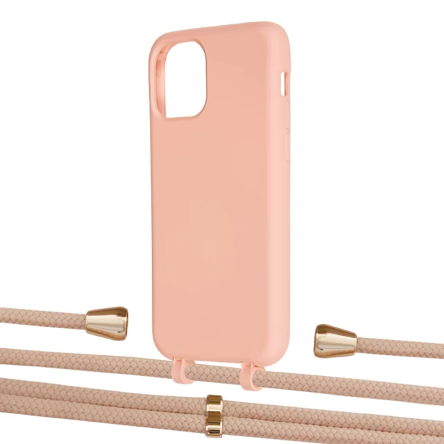 Чохол Upex Alter Eyelets for iPhone 11 Pro Tangerine with Aide Creole Pink and Casquette Gold (UP111239)