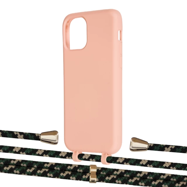 Чехол Upex Alter Eyelets for iPhone 11 Pro Tangerine with Aide Juniper Camouflage and Casquette Gold (UP111249)