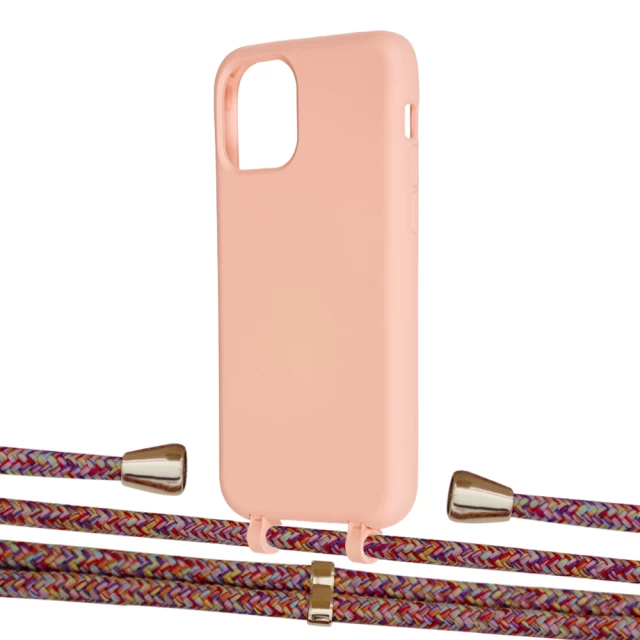 Чехол Upex Alter Eyelets for iPhone 11 Pro Tangerine with Aide Melanger and Casquette Gold (UP111253)