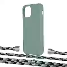 Чехол Upex Alter Eyelets for iPhone 11 Pro Basil with Aide Life Road and Casquette Silver (UP111348)