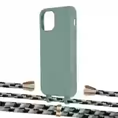 Чехол Upex Alter Eyelets for iPhone 11 Pro Basil with Aide Life Road and Casquette Gold (UP111383)