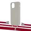 Чехол Upex Alter Eyelets for iPhone 11 Pro Anchor with Aide Red and Casquette Silver (UP111469)