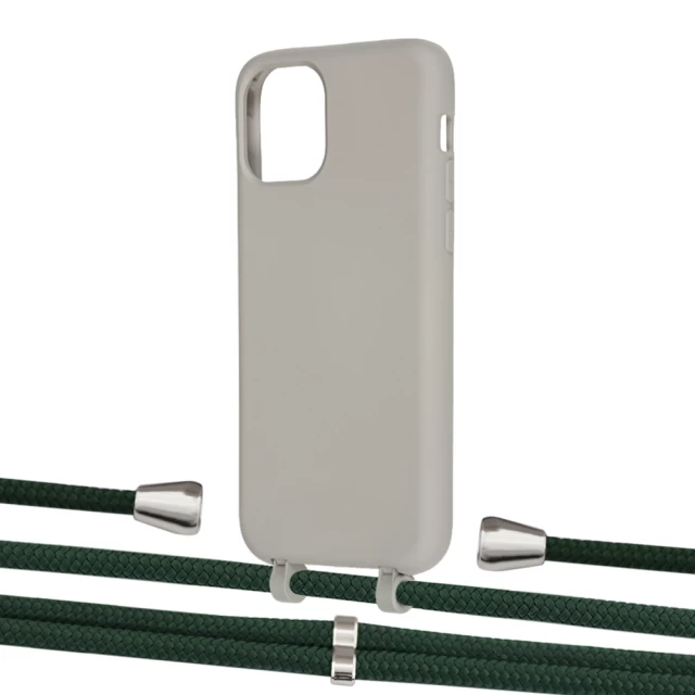 Чохол Upex Alter Eyelets for iPhone 11 Pro Anchor with Aide Cyprus Green and Casquette Silver (UP111476)