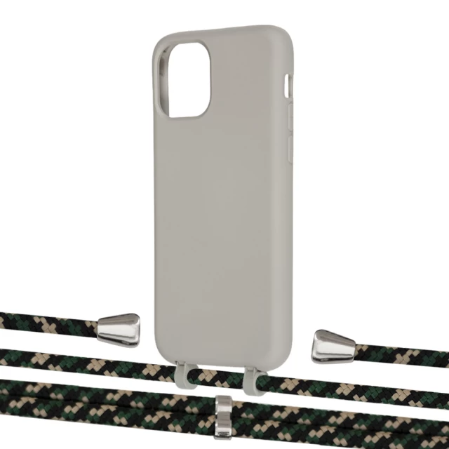 Чохол Upex Alter Eyelets for iPhone 11 Pro Anchor with Aide Juniper Camouflage and Casquette Silver (UP111494)