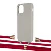 Чехол Upex Alter Eyelets for iPhone 11 Pro Anchor with Aide Red and Casquette Gold (UP111504)