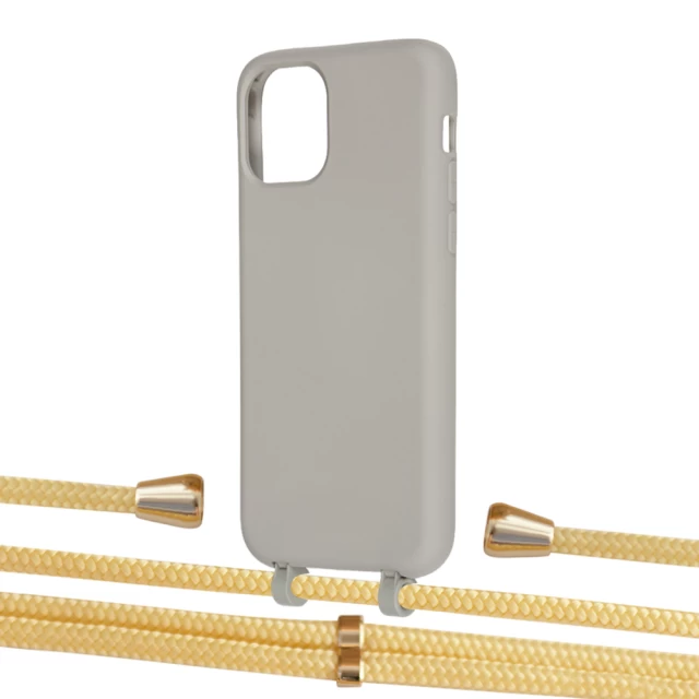 Чехол Upex Alter Eyelets for iPhone 11 Pro Anchor with Aide Banana and Casquette Gold (UP111520)