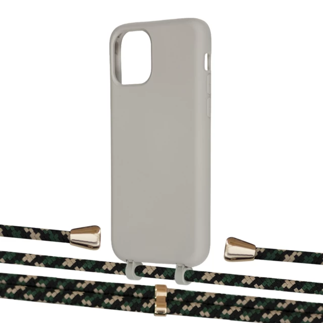 Чехол Upex Alter Eyelets for iPhone 11 Pro Anchor with Aide Juniper Camouflage and Casquette Gold (UP111529)