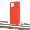 Чохол Upex Alter Eyelets for iPhone 11 Pro Max Red with Aide Champagne and Casquette Silver (UP111761)