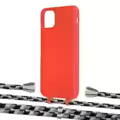 Чохол Upex Alter Eyelets for iPhone 11 Pro Max Red with Aide Life Road and Casquette Silver (UP111768)