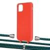 Чохол Upex Alter Eyelets for iPhone 11 Pro Max Red with Aide Emeraude and Casquette Silver (UP111782)