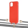 Чохол Upex Alter Eyelets for iPhone 11 Pro Max Red with Aide Gray and Casquette Gold (UP111794)