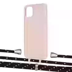 Чохол Upex Alter Eyelets for iPhone 11 Pro Max Crepe with Aide Black Dots and Casquette Silver (UP111907)
