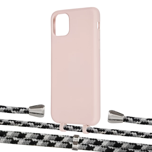 Чохол Upex Alter Eyelets for iPhone 11 Pro Max Crepe with Aide Life Road and Casquette Silver (UP111908)