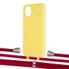Чехол Upex Alter Eyelets for iPhone 11 Pro Max Daffodil with Aide Red and Casquette Silver (UP112029)