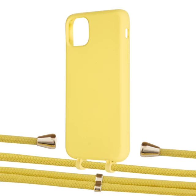 Чохол Upex Alter Eyelets for iPhone 11 Pro Max Daffodil with Aide Corn and Casquette Gold (UP112066)