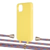 Чохол Upex Alter Eyelets for iPhone 11 Pro Max Daffodil with Aide Blue Sunset and Casquette Gold (UP112086)