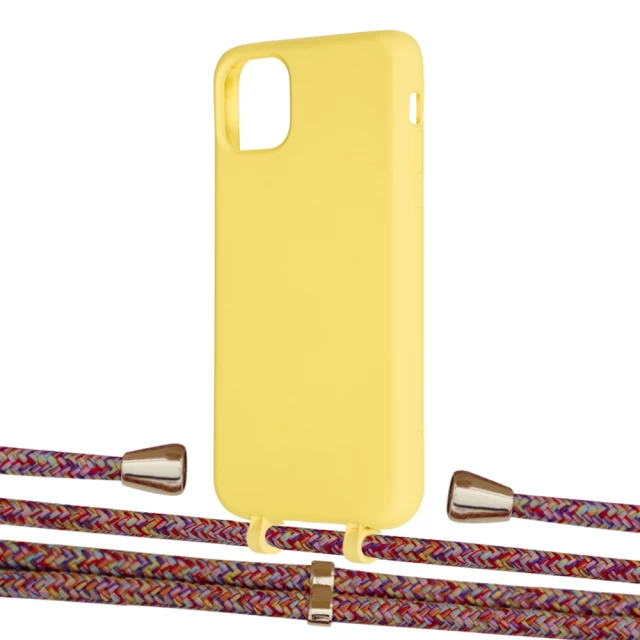 Чехол Upex Alter Eyelets for iPhone 11 Pro Max Daffodil with Aide Melanger and Casquette Gold (UP112093)