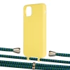 Чохол Upex Alter Eyelets for iPhone 11 Pro Max Daffodil with Aide Emeraude and Casquette Gold (UP112097)