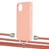 Чехол Upex Alter Eyelets for iPhone 11 Pro Max Tangerine with Aide Cantaloupe and Casquette Silver (UP112174)