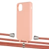 Чохол Upex Alter Eyelets for iPhone 11 Pro Max Tangerine with Aide Cantaloupe and Casquette Silver (UP112174)