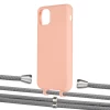 Чохол Upex Alter Eyelets for iPhone 11 Pro Max Tangerine with Aide Gray and Casquette Silver (UP112179)