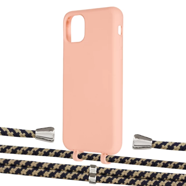 Чохол Upex Alter Eyelets for iPhone 11 Pro Max Tangerine with Aide Copper and Casquette Silver (UP112186)
