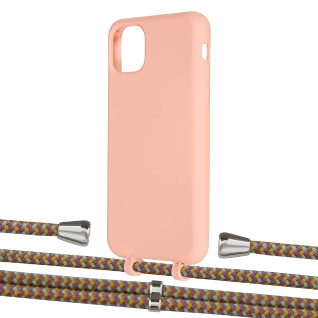 Чохол Upex Alter Eyelets for iPhone 11 Pro Max Tangerine with Aide Couleur Vintage and Casquette Silver (UP112200)