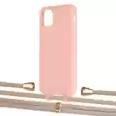 Чохол Upex Alter Eyelets for iPhone 11 Pro Max Tangerine with Aide Peony Pink and Casquette Gold (UP112218)