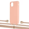 Чехол Upex Alter Eyelets for iPhone 11 Pro Max Tangerine with Aide Creole Pink and Casquette Gold (UP112219)