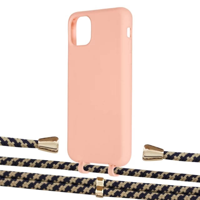Чохол Upex Alter Eyelets for iPhone 11 Pro Max Tangerine with Aide Copper and Casquette Gold (UP112221)