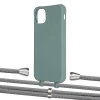 Чохол Upex Alter Eyelets for iPhone 11 Pro Max Basil with Aide Gray and Casquette Silver (UP112319)