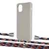 Чехол Upex Alter Eyelets for iPhone 11 Pro Max Anchor with Aide Orange Azure and Casquette Silver (UP112472)