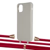 Чохол Upex Alter Eyelets for iPhone 11 Pro Max Anchor with Aide Red and Casquette Gold (UP112484)