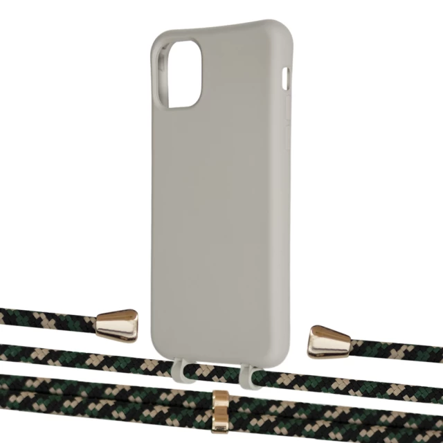 Чехол Upex Alter Eyelets for iPhone 11 Pro Max Anchor with Aide Juniper Camouflage and Casquette Gold (UP112509)