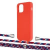 Чохол Upex Alter Eyelets for iPhone 12 | 12 Pro Red with Aide Police and Casquette Silver (UP112750)