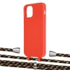 Чехол Upex Alter Eyelets for iPhone 12 | 12 Pro Red with Aide Cinnamon Camouflage and Casquette Silver (UP112755)