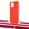 Чехол Upex Alter Eyelets for iPhone 12 | 12 Pro Red with Aide Red and Casquette Gold (UP112764)