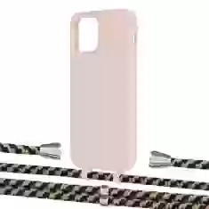 Чохол Upex Alter Eyelets for iPhone 12 | 12 Pro Crepe with Aide Copper and Casquette Silver (UP112886)