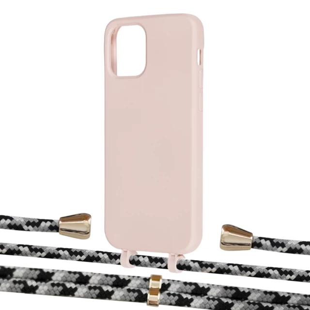 Чехол Upex Alter Eyelets for iPhone 12 | 12 Pro Crepe with Aide Life Road and Casquette Gold (UP112923)