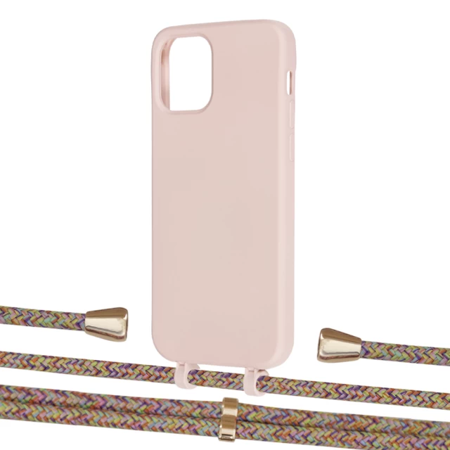 Чохол Upex Alter Eyelets for iPhone 12 | 12 Pro Crepe with Aide Confondre and Casquette Gold (UP112934)