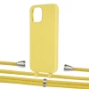 Чехол Upex Alter Eyelets for iPhone 12 | 12 Pro Daffodil with Aide Corn and Casquette Silver (UP113011)