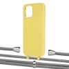 Чехол Upex Alter Eyelets for iPhone 12 | 12 Pro Daffodil with Aide Gray and Casquette Silver (UP113019)