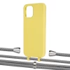 Чохол Upex Alter Eyelets for iPhone 12 | 12 Pro Daffodil with Aide Gray and Casquette Silver (UP113019)