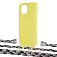 Чехол Upex Alter Eyelets for iPhone 12 | 12 Pro Daffodil with Aide Life Road and Casquette Silver (UP113028)