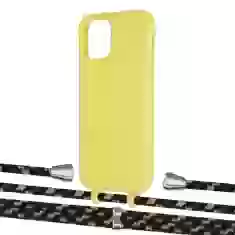 Чехол Upex Alter Eyelets for iPhone 12 | 12 Pro Daffodil with Aide Juniper Camouflage and Casquette Silver (UP113034)