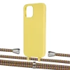 Чохол Upex Alter Eyelets for iPhone 12 | 12 Pro Daffodil with Aide Couleur Vintage and Casquette Silver (UP113040)